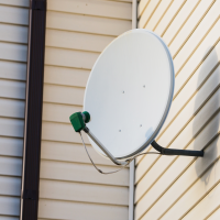 Installing a satellite dish