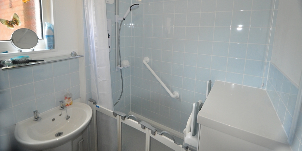 A newly fitted bathroom