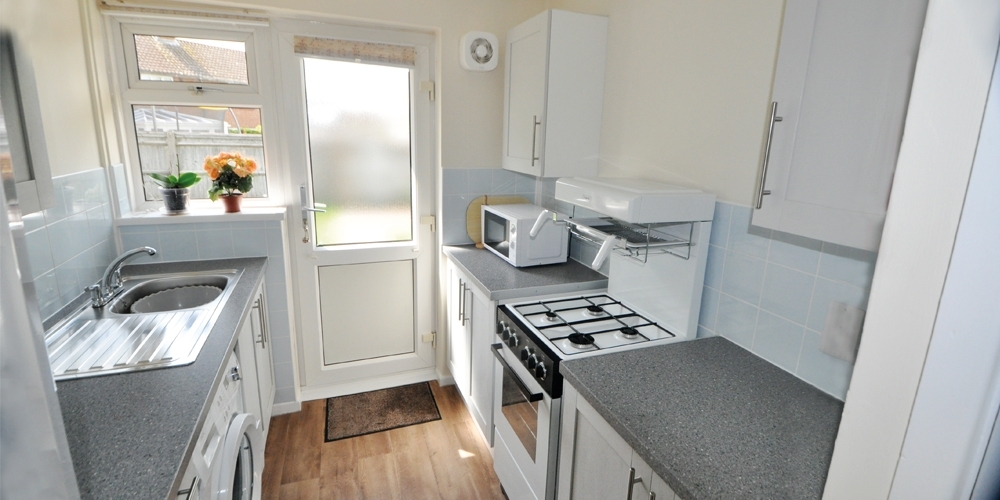 A newly fitted kitchen