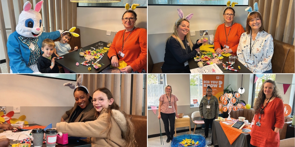 Crafting capers at our spring event