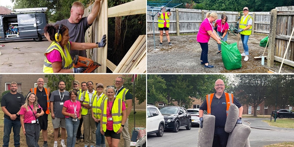Getting together for ‘Love your estate day’ in Slinfold