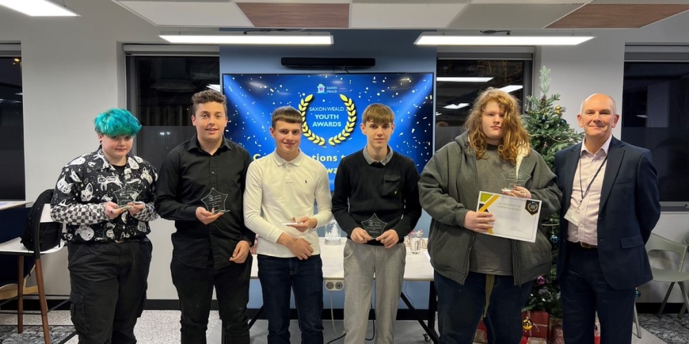 Saxon Weald celebrates young people’s contributions to the community